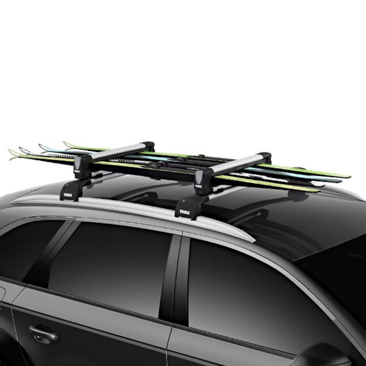 Thule Snowpack Medium 4 Skis / 2 Snowboards Roof Rack - Image 3